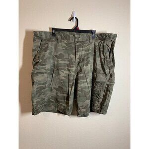 George Camouflage Cargo Shorts Men's Size 46 Outdoors Summer Casual Hiking Walk